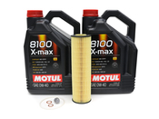 Mercedes Oil Change Kit 0W-40 - Motul X-max 1201800009.10L