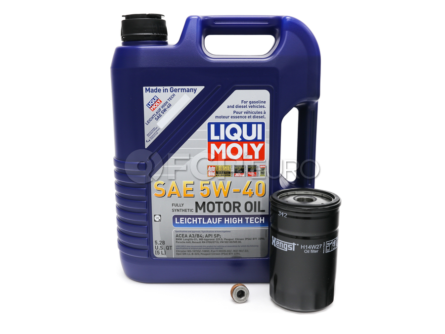 420さん専用　６本　Audi LLS Engine Oil 504 VW Oil Change Kit (5W40) - Liqui Moly KIT-00421 | FCP Euro