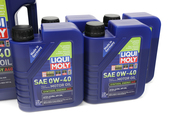 Mercedes Oil Change Kit 0W-40 - Liqui Moly 1761800800