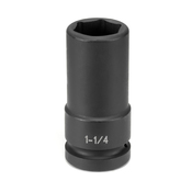 1" Drive x 1-1/4" Thin-Wall - Grey Pneumatic Corp 4040DT