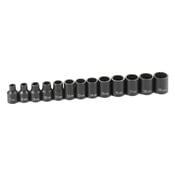 3/8" Drive 13 Piece 12 Point - Grey Pneumatic Corp 1203M