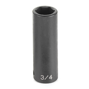 1/2" Drive x 2-1/8" Deep - Grey Pneumatic Corp 2068D