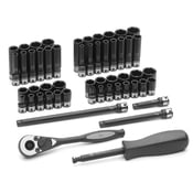 1/4" Drive 6 Point 53 Piece - Grey Pneumatic Corp 89653CRD