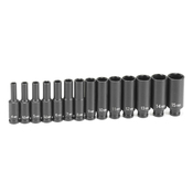 1/4" Surface Drive 14 Piece - Grey Pneumatic Corp 9714MD