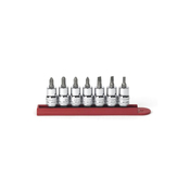 7 Pc. 3/8" Drive Slotted/Phillips®/Pozidriv® Bit Socket Set - Gearwrench 80577