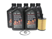 VW Oil Change Kit (0W30) - Genuine VW KIT-00416