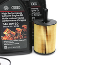 VW Oil Change Kit (0W30) - Genuine VW KIT-00416