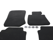 BMW Set Of Floor Mats Velours (Anthrazit) - Genuine BMW 51477316595