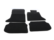 BMW Set Of Floor Mats Velours (Black) - Genuine BMW 51477351381