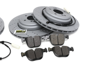 BMW Brake Kit - Zimmermann/Hawk 34112283801KTFR5