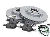 BMW Brake Kit - Zimmermann/Hawk 34112229529KTFR2