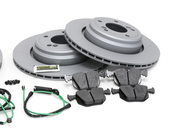 BMW Brake Kit - Zimmermann/Hawk 34112229529KTFR2