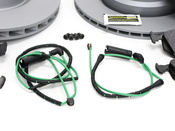 BMW Brake Kit - Zimmermann/Hawk 34112229529KTFR2