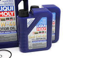 Volvo Oil Change Kit 5W40 - Liqui Moly 1275810KT10