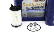 Audi Oil Change Kit - Liqui Moly 079198405EKT26