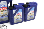 Audi Oil Change Kit - Liqui Moly 079198405EKT26