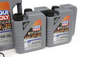Audi Oil Change Kit - Liqui Moly 079198405EKT28