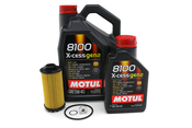 Porsche Engine Oil Change Kit (5W-40) - Motul/Hengst 0PC115466KT