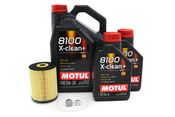 Porsche Engine Oil Change Kit (5W-30) - Motul/Hengst 92ABASEOILKT3