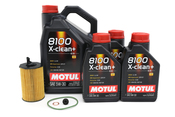 Porsche Engine Oil Change Kit (5W-30) - Motul/Hengst 92ADIESELKT1