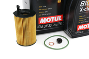 Porsche Engine Oil Change Kit (5W-30) - Motul/Hengst 92ADIESELKT1
