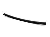BMW Cover Window Guide Web Exterior Left (Gloss Black) - Genuine BMW 51347890091
