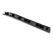 BMW Cover Strip Entrance Front Right (Black) - Genuine BMW 51477329464