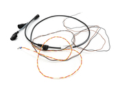 Audi ABS Wheel Speed Sensor Wire Harness Front Left - Genuine Audi 8K0972251C
