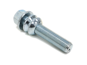 Porsche R14 Ball Seat Extended Wheel Bolt (53mm Shank) - Motorsport Hardware 1415-53R14-MW