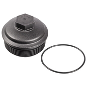 Audi VW Engine Oil Filter Housing Cover - Febi 39699