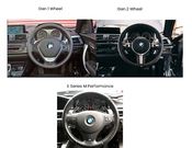 BMW Titanium Silver Billet Aluminum Paddle Shift Set - MMR Performance MMR04-0501-TI