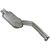 BMW Exhaust Muffler Front (325Ci 325i 330Ci 330i) - Genuine BMW 18107504168