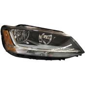 VW Headlight Assembly - Hella 5C7941006J