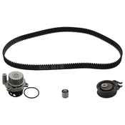 Audi VW Engine Timing Belt Kit with Water Pump - Febi 45115