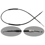 Audi Parking Brake Cable - Febi 100563