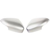 Volvo Mirror Casing Set Silk Metal (C30 S40 V50 S60 V70) - Genuine Volvo - 30756162