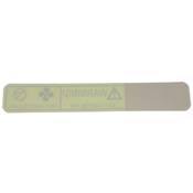 Volvo Engine Cooling Fan Warning Sticker - Genuine Volvo 30896588