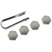 Volvo Wheel Lug Bolt Cap Set - Genuine Volvo 31664349