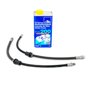 Mercedes Brake Hose Kit - Genuine Mercedes 2044200748