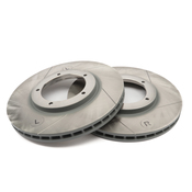 Porsche Disc Brake Rotor Set - Sebro 285197C