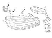BMW Tail Light Assembly - Genuine BMW 63219491593