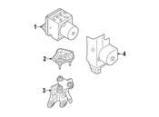 VW ABS Hydraulic Assembly - Genuine VW Audi 3AA614109BLBEF