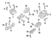 Volvo Engine Mount - Genuine Volvo 32137250