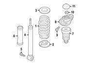 VW Shock Absorber - Genuine VW 5C0513029C