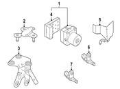 VW ABS Modulator (R32) - Genuine VW Audi 1K0614517ABBEF