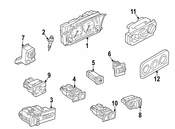 VW Headlight Switch - Genuine VW 1EM941531A