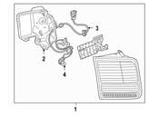 Audi Tail Light Bulb - Genuine Audi 4E0945981