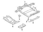 VW Overhead Console - Genuine VW 1K9867489ANX1