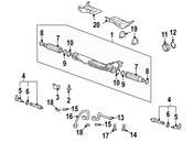 VW Steering Tie Rod End - Genuine VW 4E0419801E