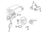 Audi Air Bag Impact Sensor (TT Quattro TT) - Genuine Audi 8N0959643A